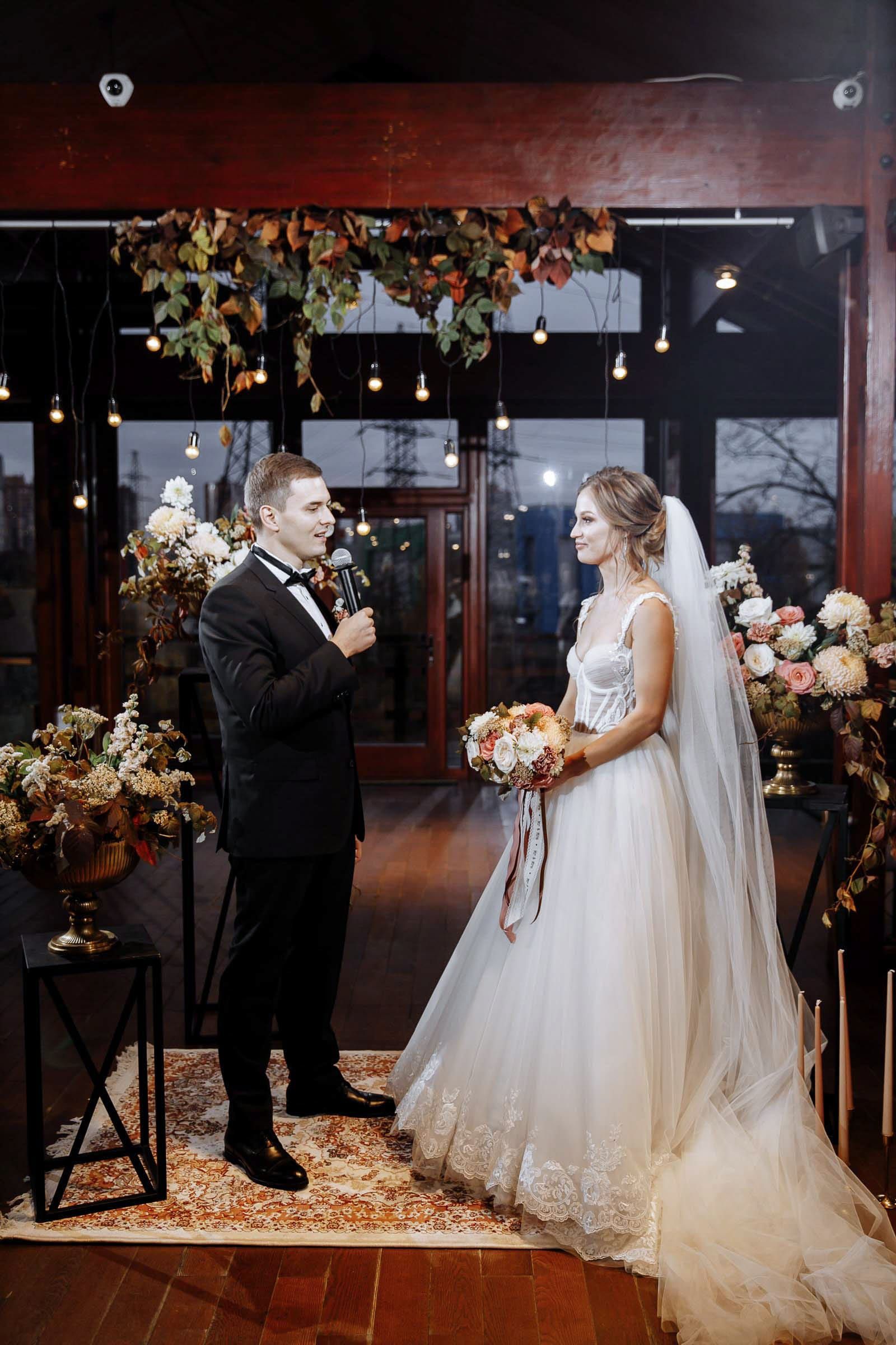 Candid documentary-style ceremony moments; by Cornwall wedding photographer Tanya Bogdan.