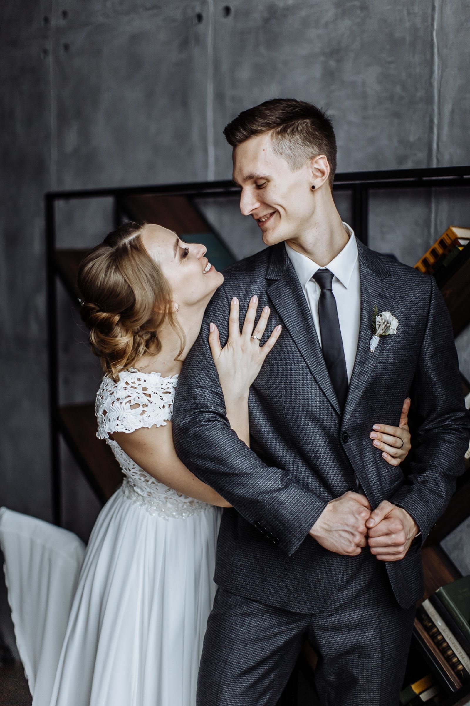 Fine art wedding portraits by Cornwall wedding photographer Tanya Bogdan.