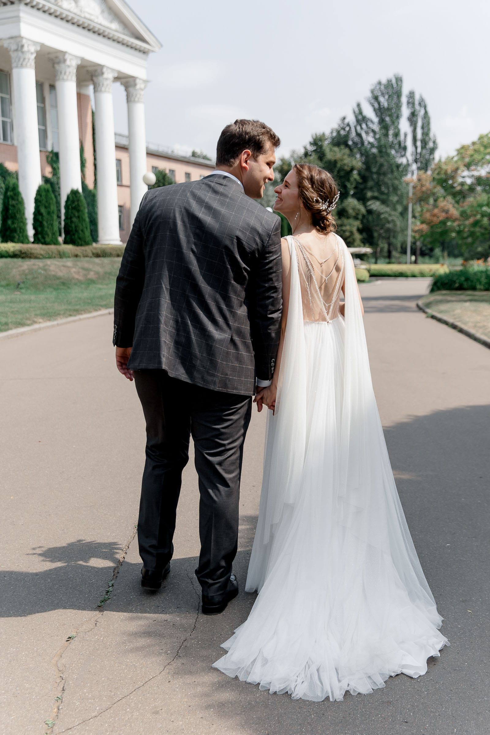 Intimate wedding moments and portraits by a professional Bude photographer.