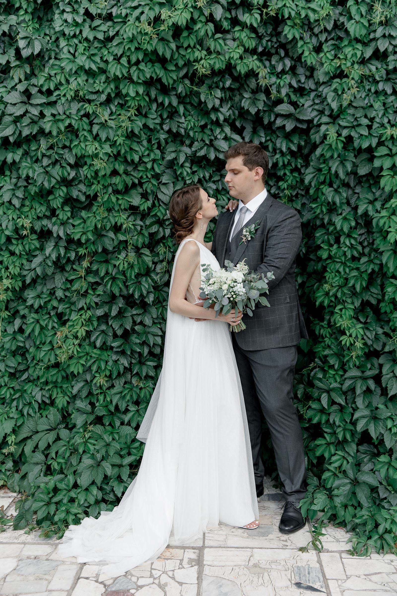 Sophisticated fine-art bridal portraits by London wedding photographer Tanya Bogdan.