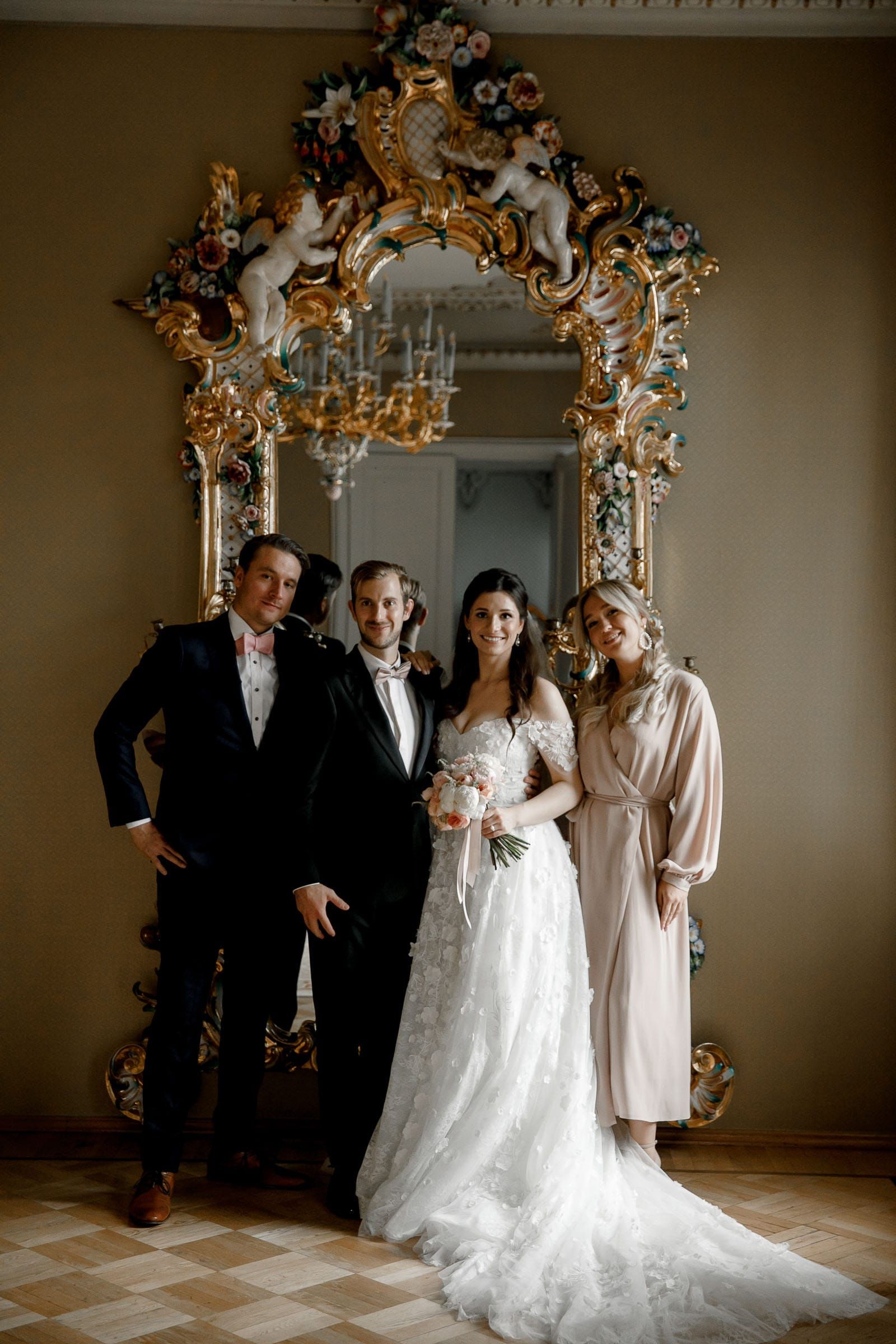 A sophisticated family portrait captured by Tanya Bogdan, available in Bude and Cornwall.