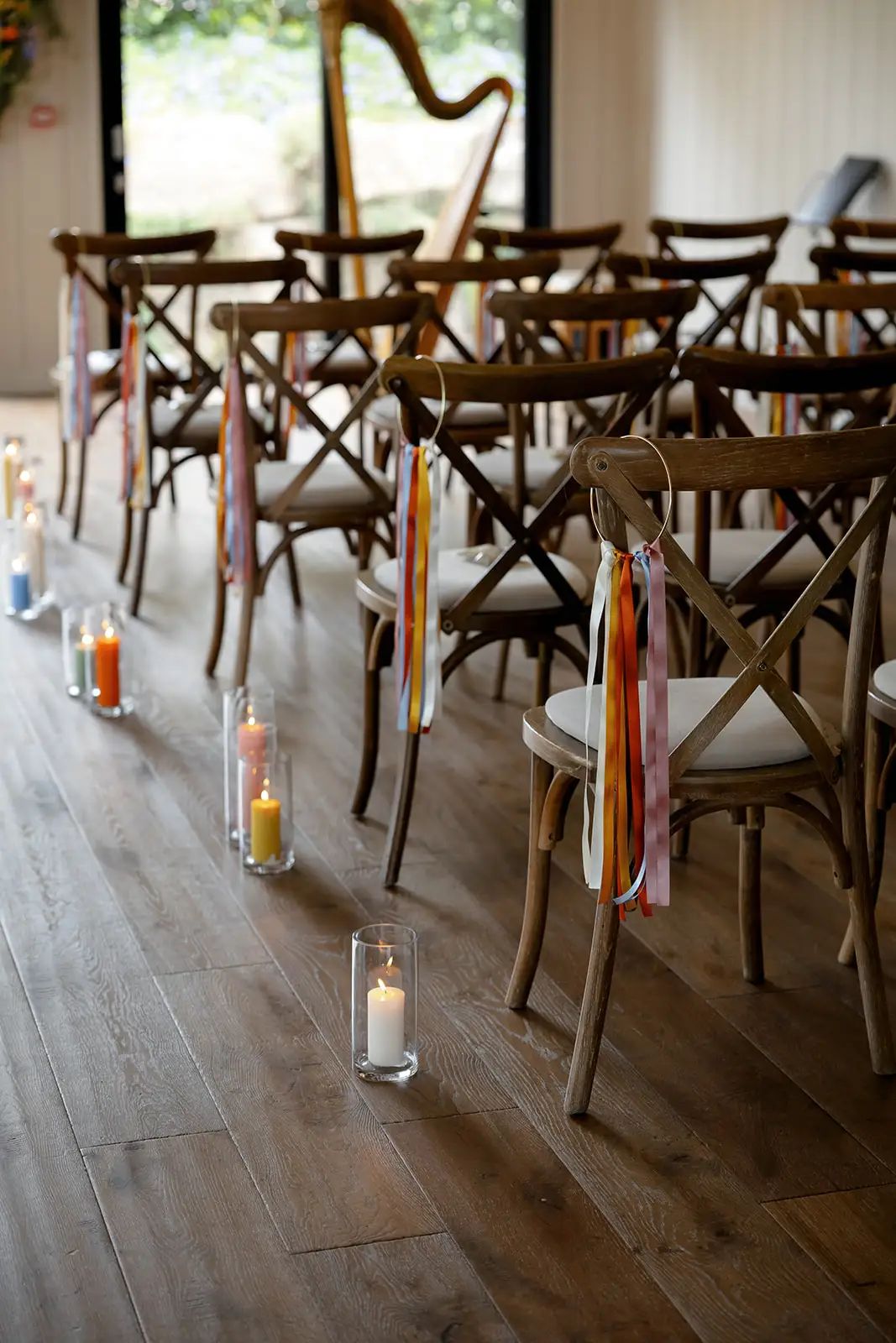 Wedding reception venue at Trevenna