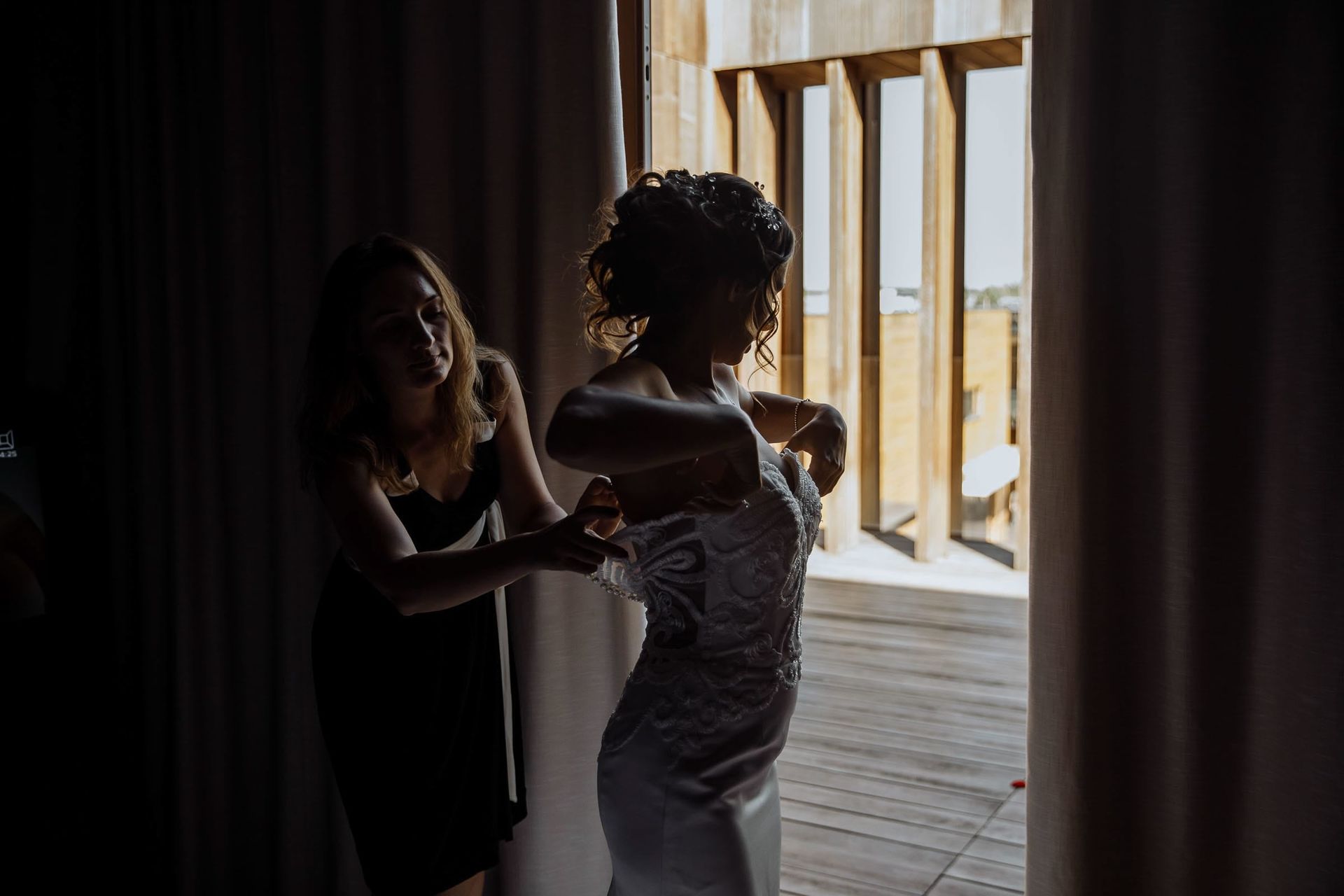 Tanya Bogdan fine art documentary photography of a bride in Bude.