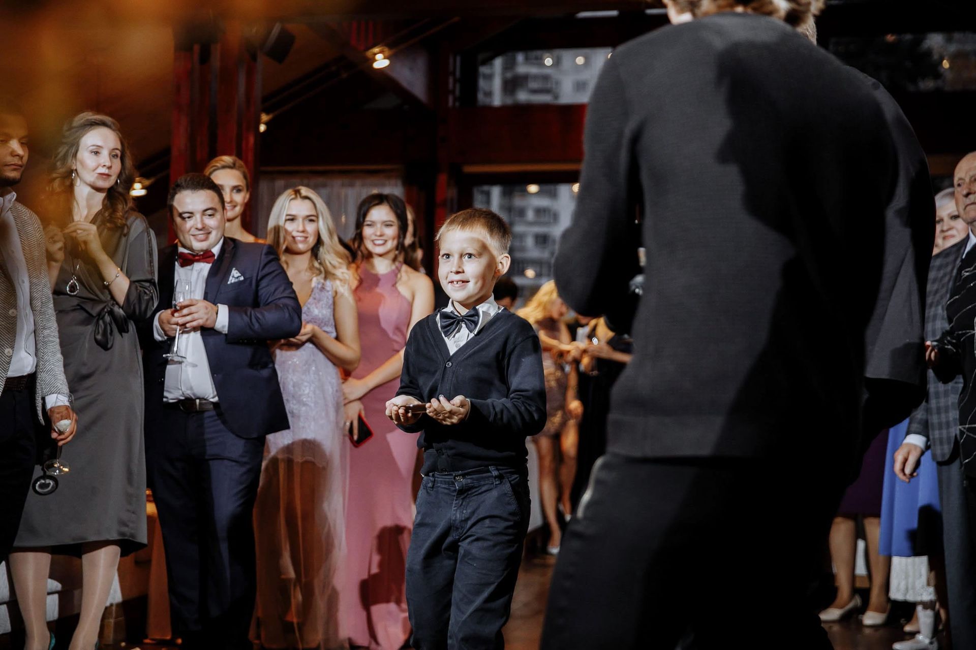 Page boy with rings, by Devon wedding photographer Tanya Bogdan