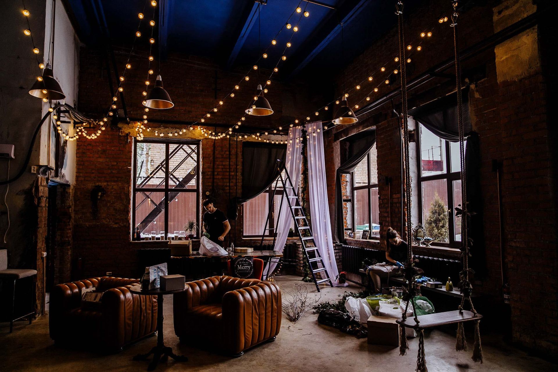 Professional pre-wedding studio photography session by Tanya Bogdan.