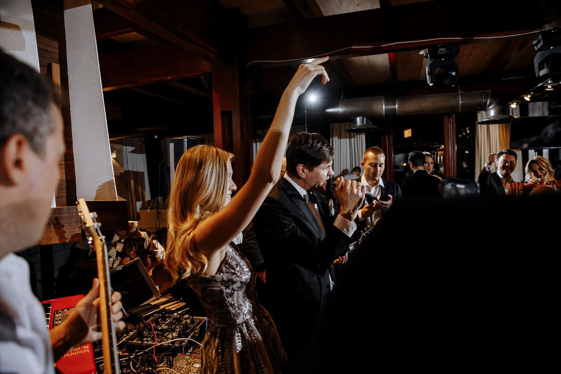 Authentic reception moments; wedding photography by Tanya Bogdan.