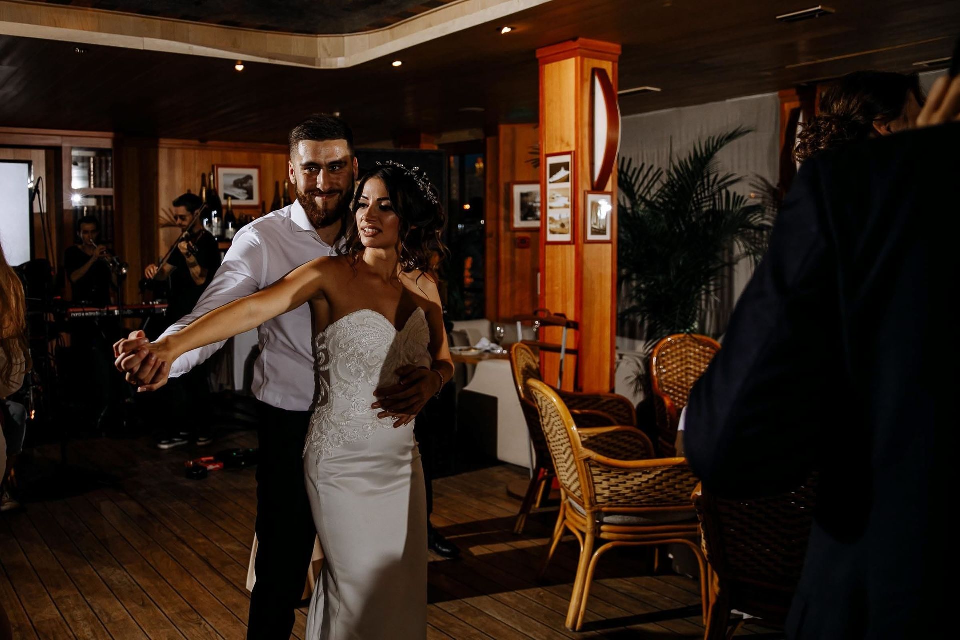 Modern documentary-style first dance by Tanya Bogdan.