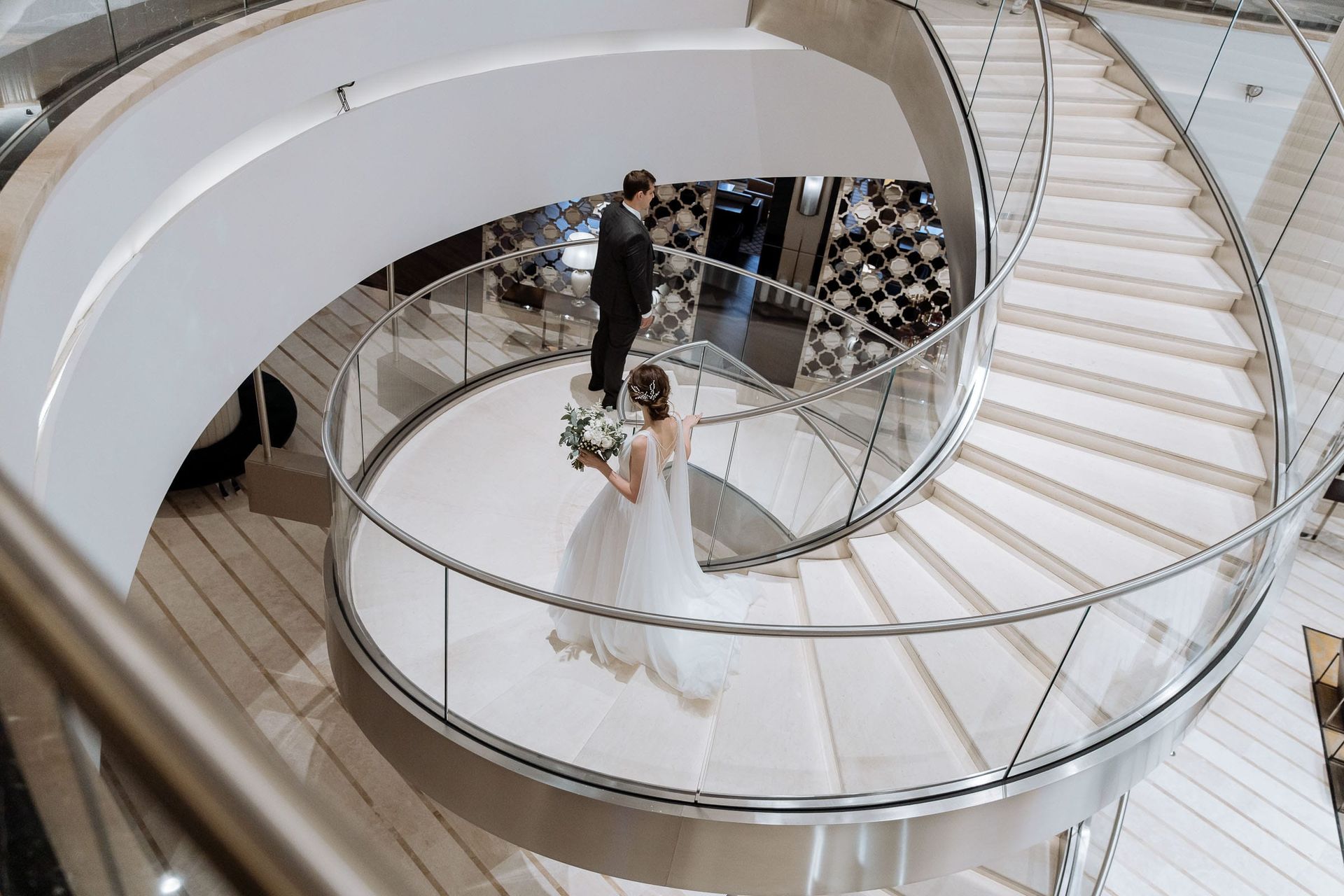 Emotional first-look photography captured by Tanya Bogdan, a Cornwall wedding photographer.