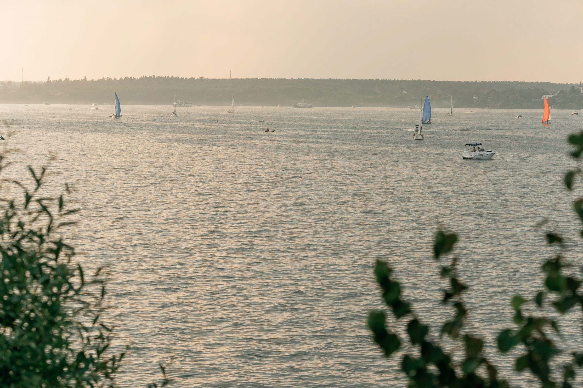 Cinematic night landscape of a riverside wedding venue, captured by a South West wedding photographer.