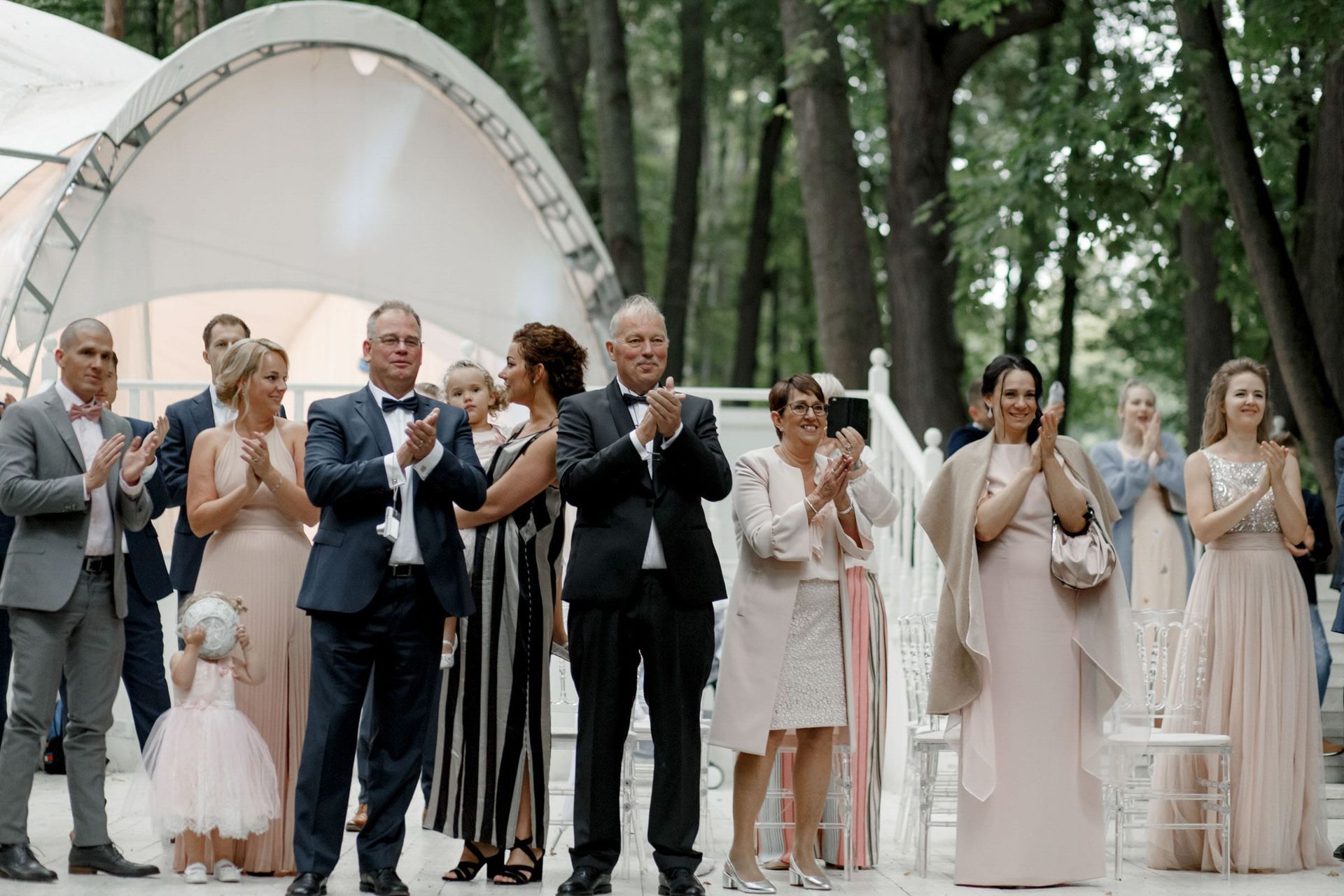 Documentary photography of guests celebrating by Tanya Bogdan.