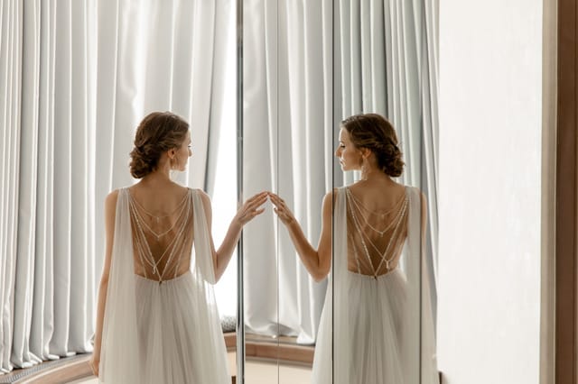 Fine-art bridal portraits with a soft, romantic aesthetic by Devon wedding photographer Tanya Bogdan.